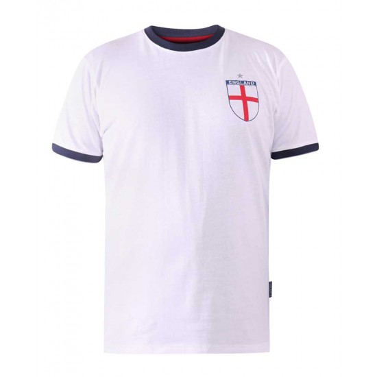 D555 Barrow England Football T-Shirt - White