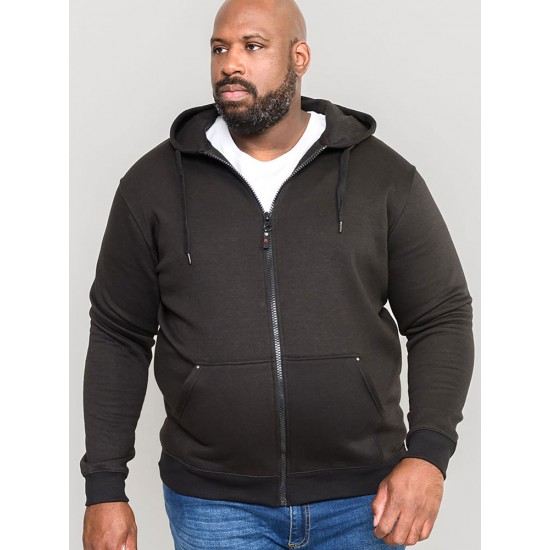 Duke Cantor Heavyweight Full Zip Hoodie - Black