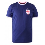 D555 Barrow England Football T-Shirt - Royal Blue