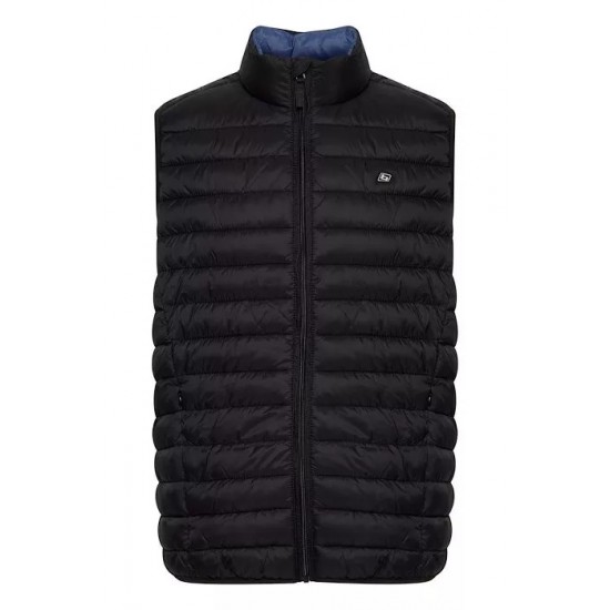 Blend Lightweight Padded Gillet - Black