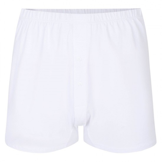 Espionage Jersey Boxer Shorts - 2 Pack - White